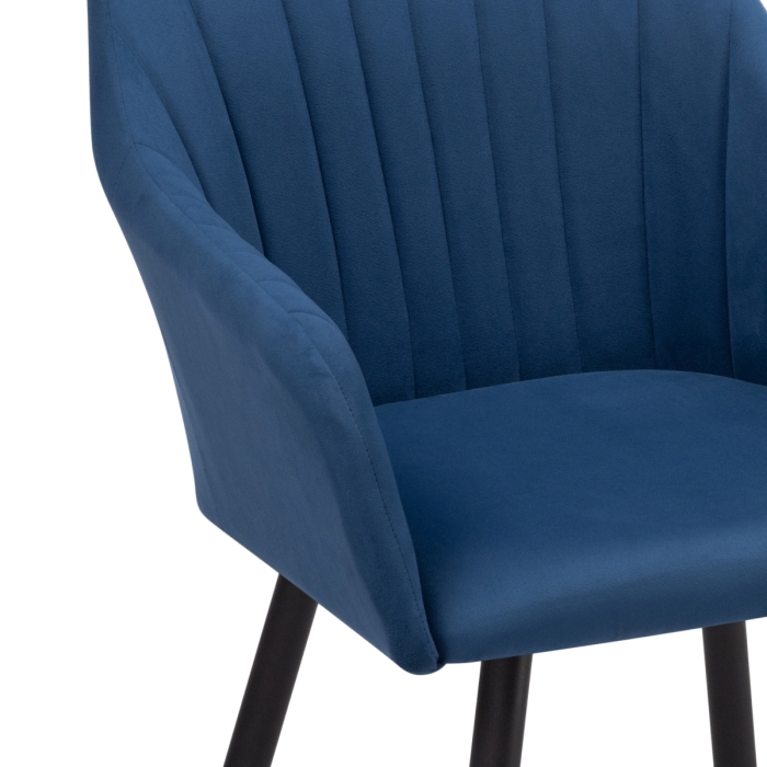 Кресло Слэм крутящееся синее / черное