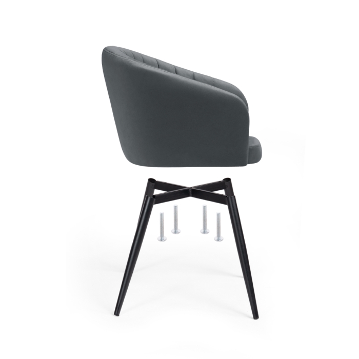 Стул на металлокаркасе Моншау бэст VL-2109 13 / черный