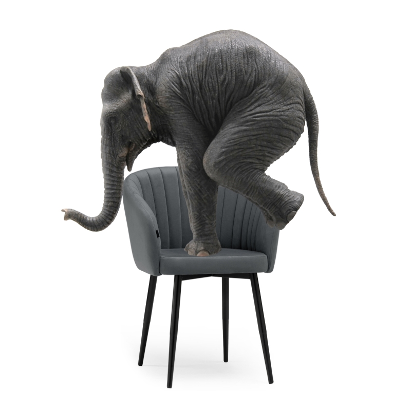 Стул на металлокаркасе Моншау бэст VL-2109 13 / черный