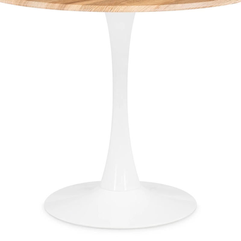 Стол Тулип 90х73 дуб вотан / белый