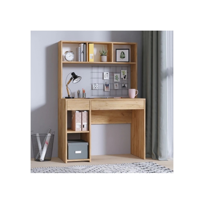 Письменный стол Комфорт 12.77 F 100х49,8х147 дуб золотой craft