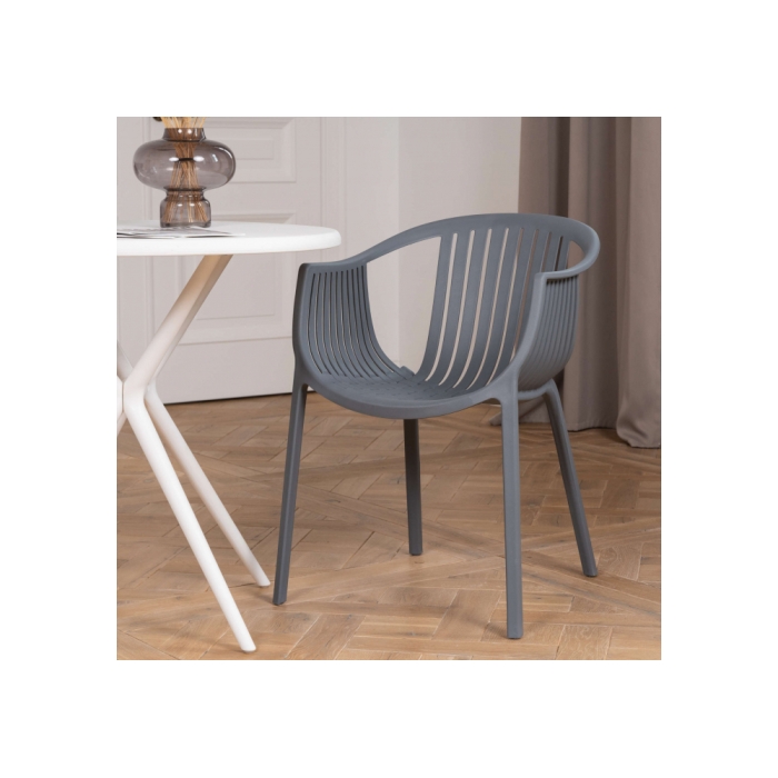 Кресло Боркас серый