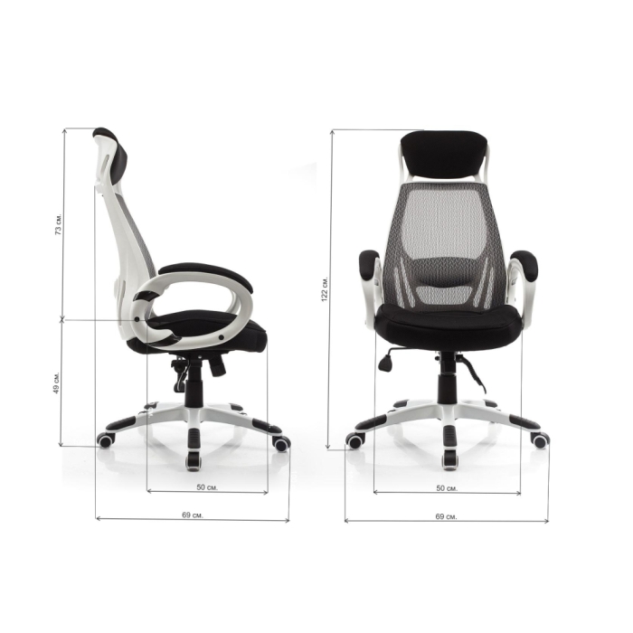 Компьютерное кресло Burgos белое