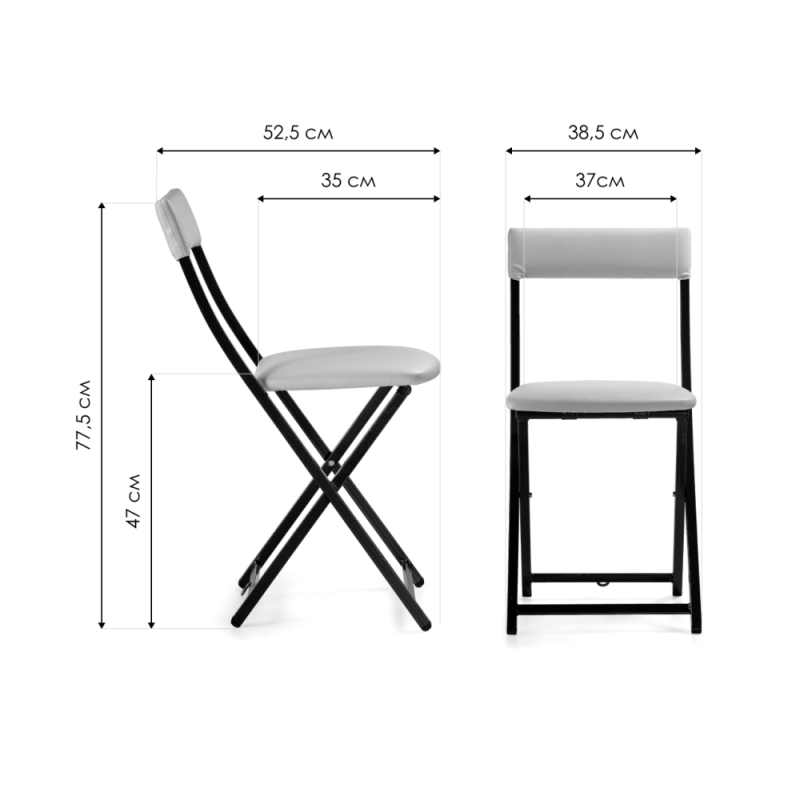 Стул на металлокаркасе Elevis ваниль крап / темный мусс