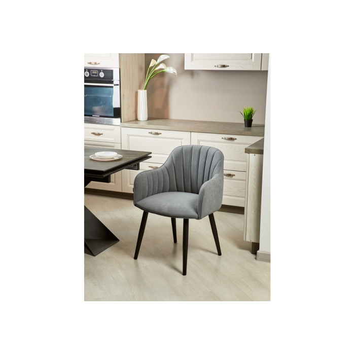 Стул на металлокаркасе Халли lamb 11 / черный