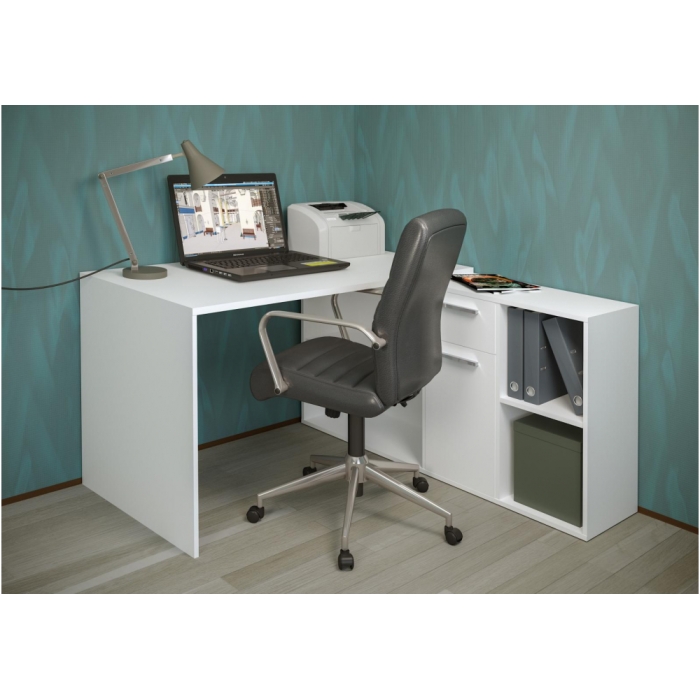 Письменный стол Лайт 03.245F белый гладкий 101