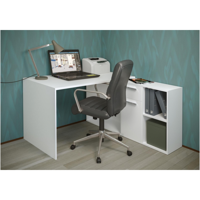 Письменный стол Лайт 03.245F белый гладкий 101