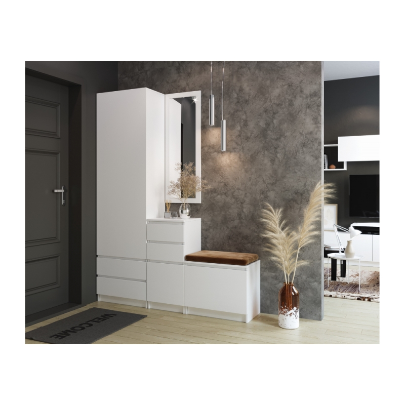 Шкаф Мадера белый