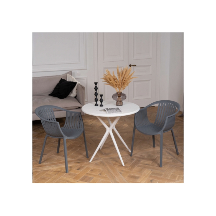 Кресло Боркас серый