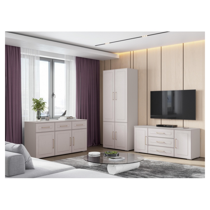 Шкаф Мотру ШК-800 кашемир / шампань