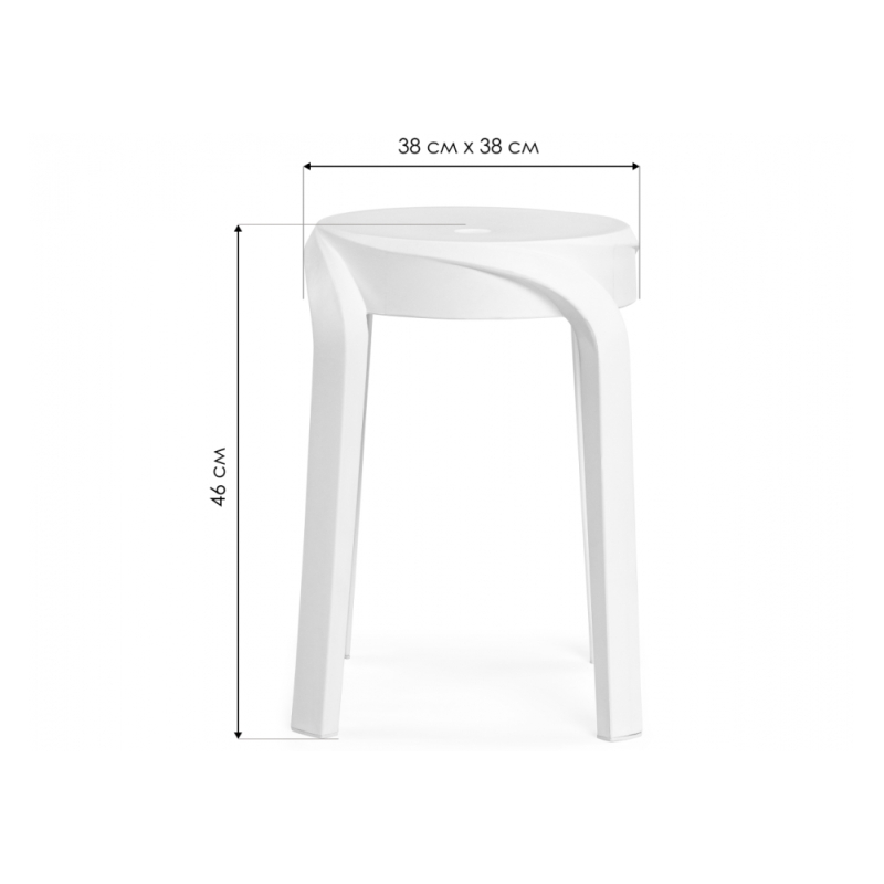 Табурет Слайвер черный