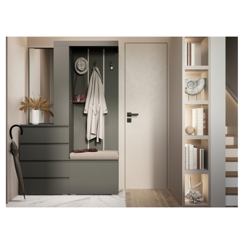 Готовая прихожая Крона 1260 графит