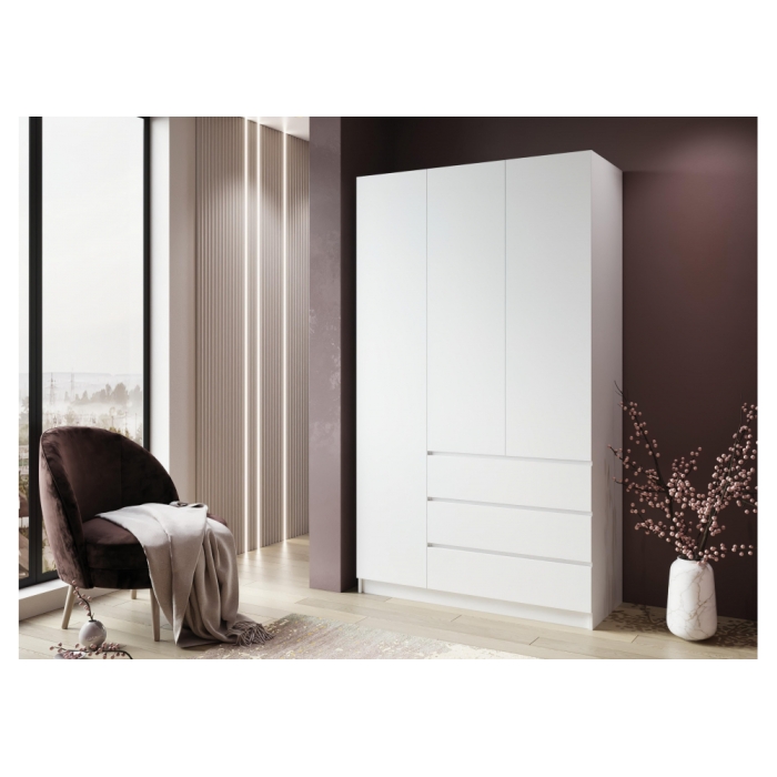 Шкаф Мадера ШМ 1200 лдсп белый