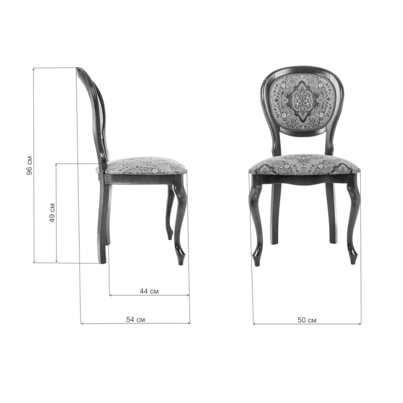 Стул Adriano 082 вишня без патины