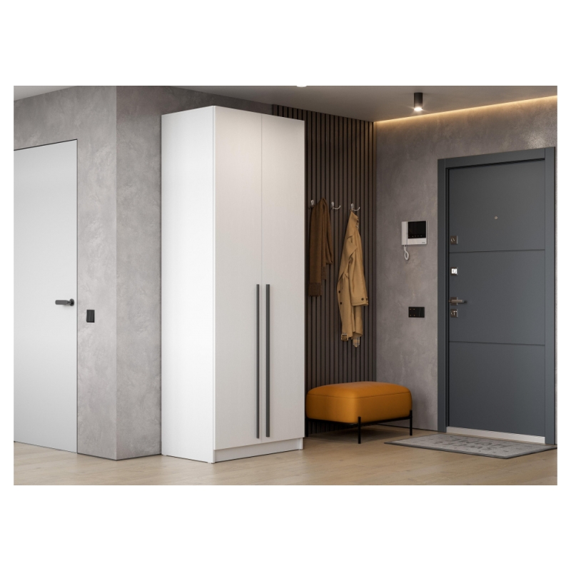 Шкаф Бирма ШК-800 белое дерево / белое дерево