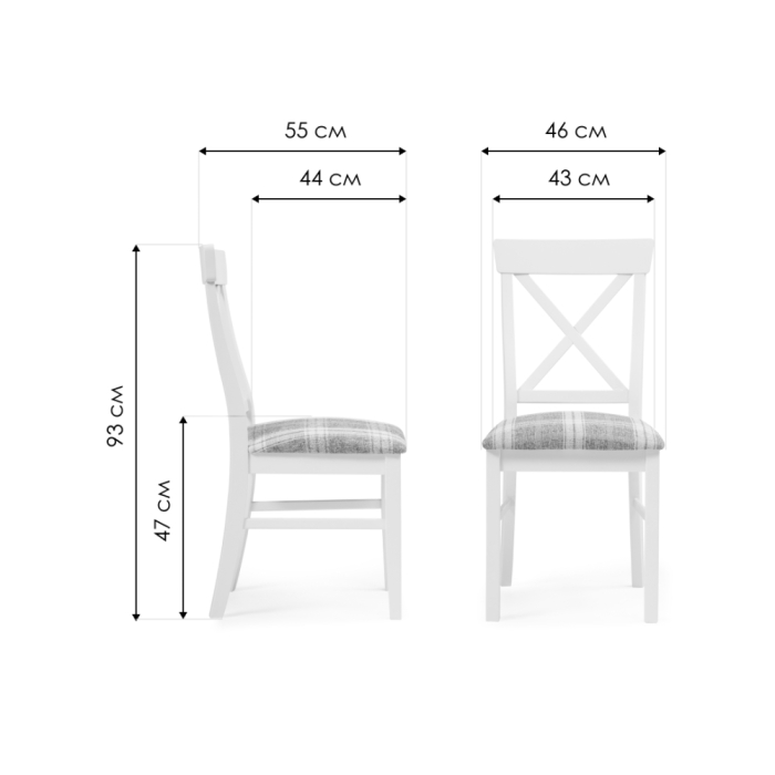Деревянный стул Калатея вишня / ткань М22