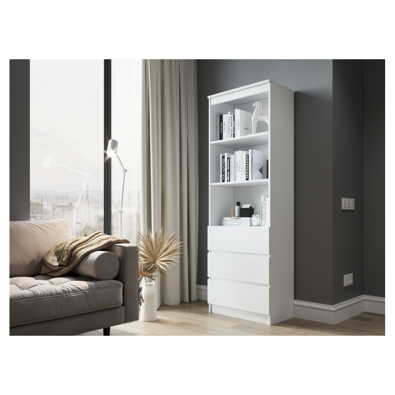 Стеллаж Мадера М600 лдсп белый