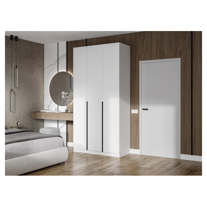 Шкаф навесной Широн 1200 белый / белый