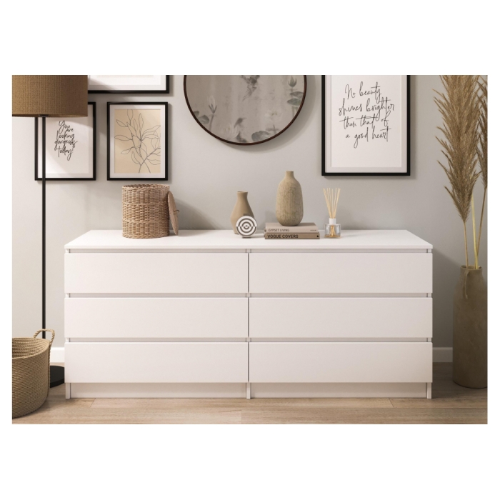 Комод Мадера 1384 лдсп белый