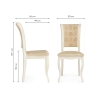 Стул Фабиано бежевый