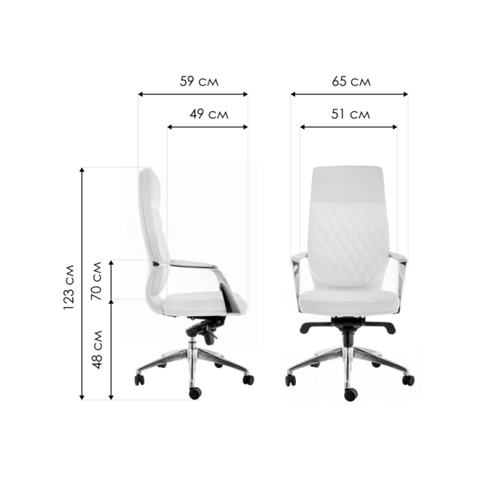 Компьютерное кресло Isida black / satin chrome