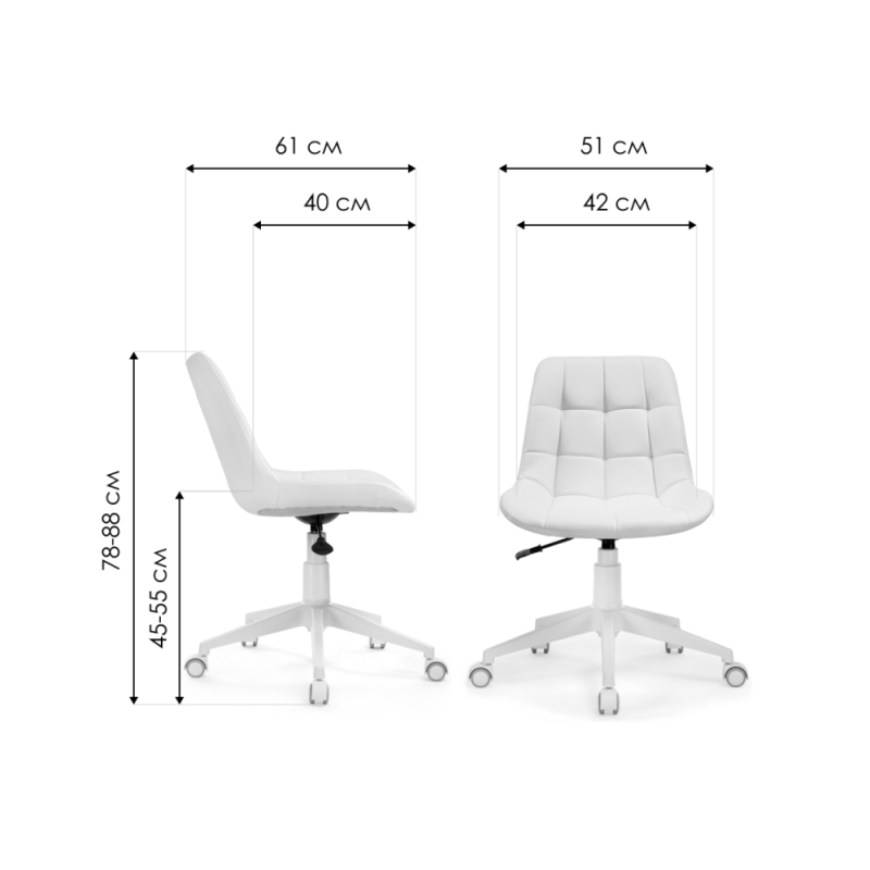 Компьютерное кресло Келми 1 черный / черный