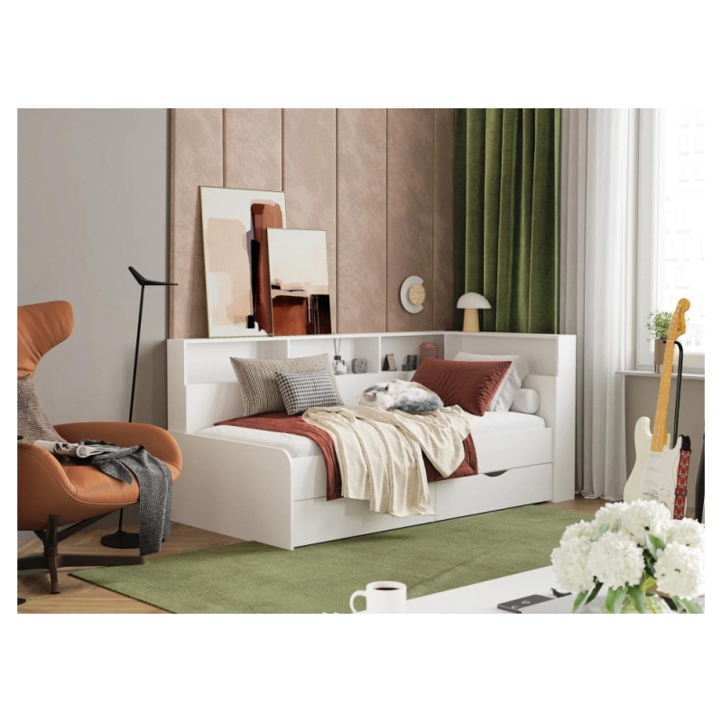 Тахта Амер 190х80 белая